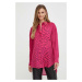 Košile Pinko dámská, růžová barva, relaxed, s klasickým límcem