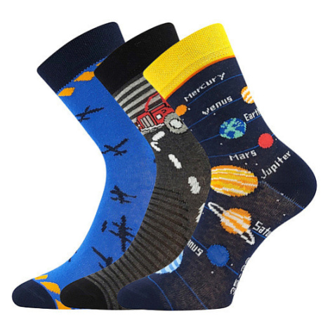 3PACK dětské ponožky Boma vícebarevné (057-21-43XII-mix-B)