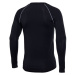Klimatex KRYSTOF Pánské triko s dlouhým rukávem, černá, velikost