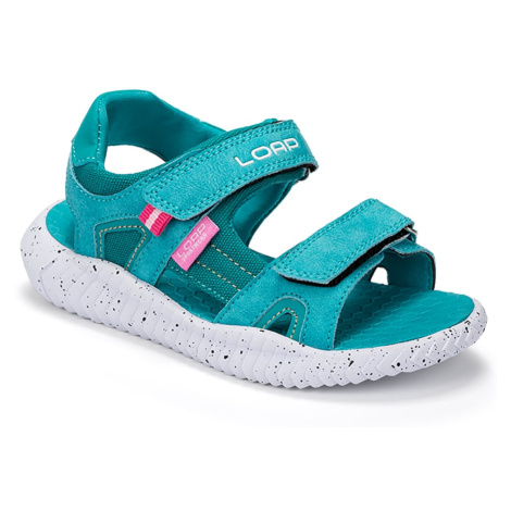 Dívčí sandály LOAP VEOS KID Modrá/Růžová