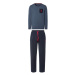LIVERGY® U. S. Grand Polo Pánské pyžamo (modrá / navy modrá)