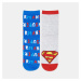 Sinsay - Sada 2 párů ponožek Superman - Světle šedá