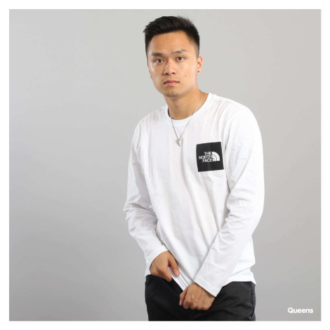 The North Face M L/S Fine Tee White