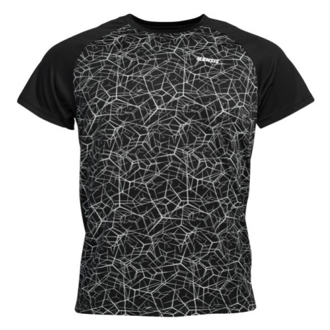 Kensis MORNY Pánské sportovní triko, černá, velikost
