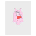 Sinsay - Jednodílné plavky Peppa Pig - Růžová