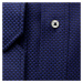 Pánská slim fit košile London 8023 v modré barvě
