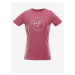 Tmavě růžové dámské tričko ALPINE PRO Allona