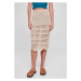 Ladies 3/4 Crochet Knit Skirt - softseagrass