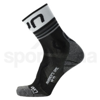 Pánské běžecké ponožky UYN Runner's One Short Socks M S100271B119 - black/white /41
