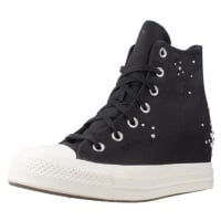 Converse CHUCK TAYLOR ALL STAR WEDGE PLATFORM PEARLS STUDS Černá