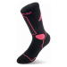 Inline ponožky Rollerblade Skate Socks Black/Pink,