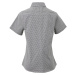 Premier Workwear Dámská bavlněná košile s krátkým rukávem PR321 Black