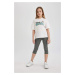 DEFACTO Girl Capri Length Leggings