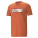 Puma GRAPHICS PUMA WORDING TEE Pánské triko, oranžová, velikost