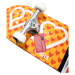 Heart Supply - Planet Heart 8" Black/Orange - skateboard