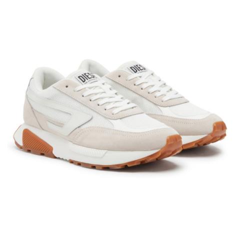 【DIESEL】(W) S-TYCHE D W SNEAKERS DIRTY WHITE Diesel - S-Tyche D W Sneaker - Dirty White/Black/Island Fossil