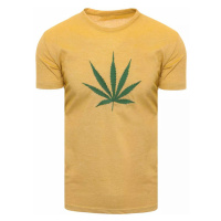 Buďchlap Žluté originální tričko z bavlny