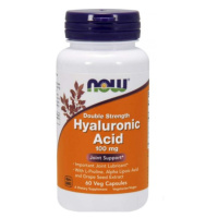 Now Foods Hyaluronic Acid (Kyselina hyaluronová) 100 mg 60 kapslí