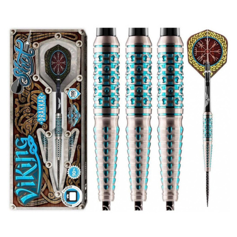 Šipky Shot steel, Viking Drakkar 25g, 90% wolfram Shot Darts