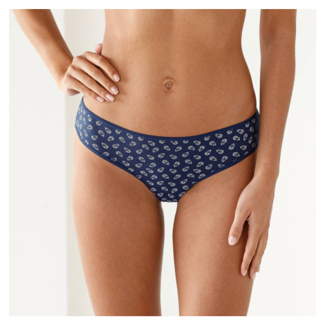 Sada 10 kalhotek midi ze strečové bavlny, potisk květin Blancheporte