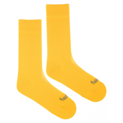 Ponožky Žebro žluté Fusakle