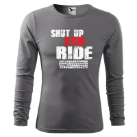 DOBRÝ TRIKO Pánské triko Shut up and Ride