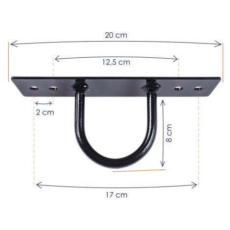 Závěs pro šplhací lano Sportago