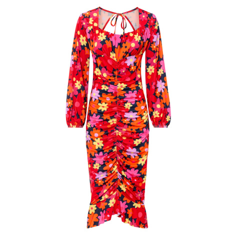 Bonprix BODYFLIRT šaty s květy Barva: Multikolor, Mezinárodní