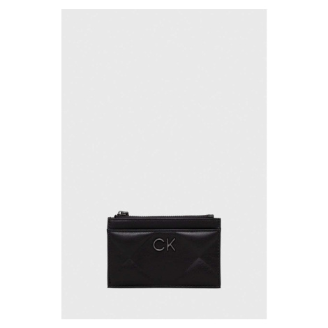 Peněženka Calvin Klein černá barva, K60K611372