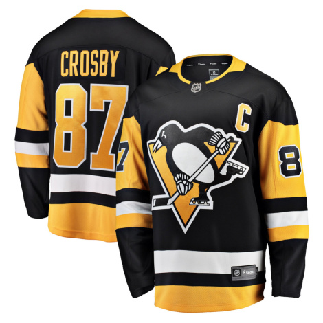 Pittsburgh Penguins hokejový dres black #87 Sidney Crosby Breakaway Alternate Jersey Fanatics