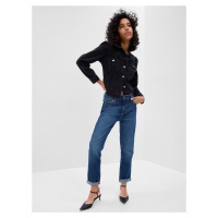 GAP Džíny mid rise universal slim boyfriend jeans - Dámské