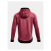 Mikina Under Armour Recover Fleece Hoodie - červená