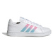 Dámská rekreační obuv ADIDAS Grand Court Base Beyond cloud white bliss pink bliss blue