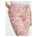 Růžové dámské vzorované slim fit džíny ORSAY