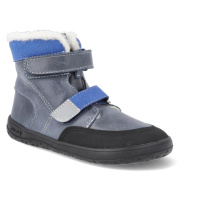 Barefoot dětské zimní boty Jonap - Falco modré
