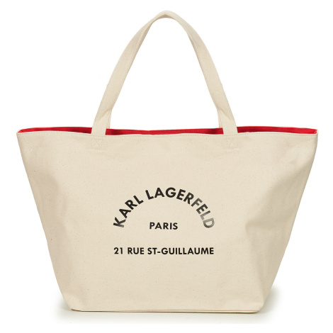 Karl Lagerfeld K/RSG CANVAS SHOPPER Béžová