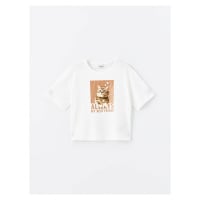 LC Waikiki Crew Neck Girls T-Shirt