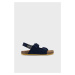 Dětské semišové sandály Mayoral tmavomodrá barva