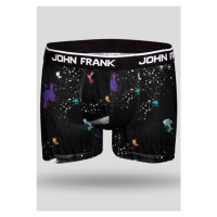 Pánské boxerky John Frank JFBD241 černé | černá