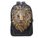 Stylový batoh s 3D hlavou lva