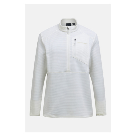 Bílé pánské sportovní mikiny přes hlavu