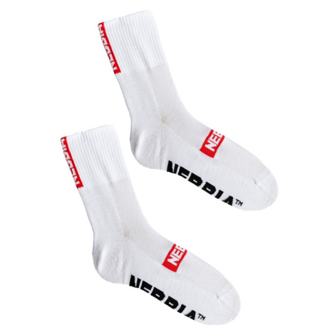 Ponožky 3/4 Socks Extra Mile White - NEBBIA
