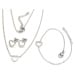 Linda's Jewelry Sada šperků Love chirurgická ocel IS029