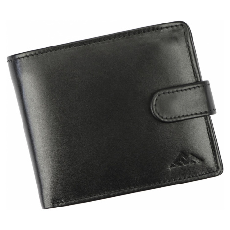Pánská kožená peněženka EL FORREST 556-67 RFID černá