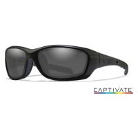 WILEY X Brýle Captivate Polarized - Smoke Grey Black Crystal