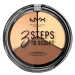 NYX Professional Makeup Professional Makeup 3 Steps to Sculpt Konturovací paletka - odstín Light