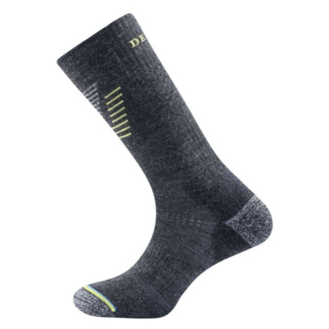 Devold HIKING MERINO MEDIUM Pánské vysoké turistické ponožky, tmavě šedá, velikost