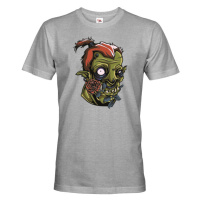 Pánské fantasy tričko s potiskem Zombie - dárek pro milovníky Zombie