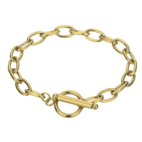 Marc Malone Pozlacený řetízkový náramek Raegan Gold Bracelet MCB23064G