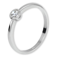 Brilio Silver Stříbrný zásnubní prsten 426 001 00575 04